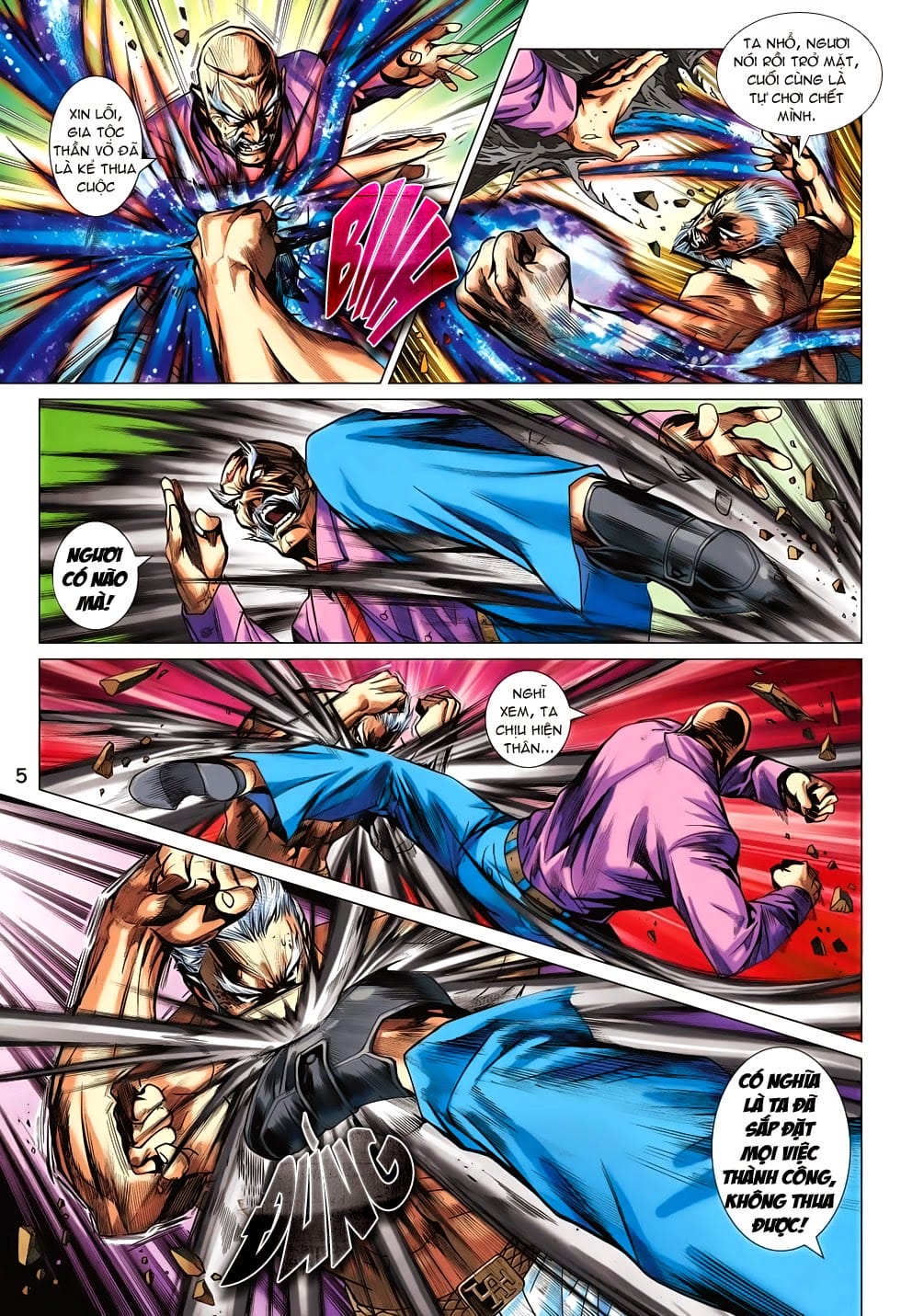 Truyện Tranh Tân Tác Long Hổ Môn trang 4