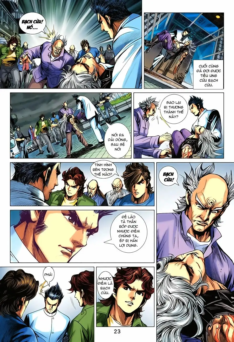 Truyện Tranh Tân Tác Long Hổ Môn trang 4