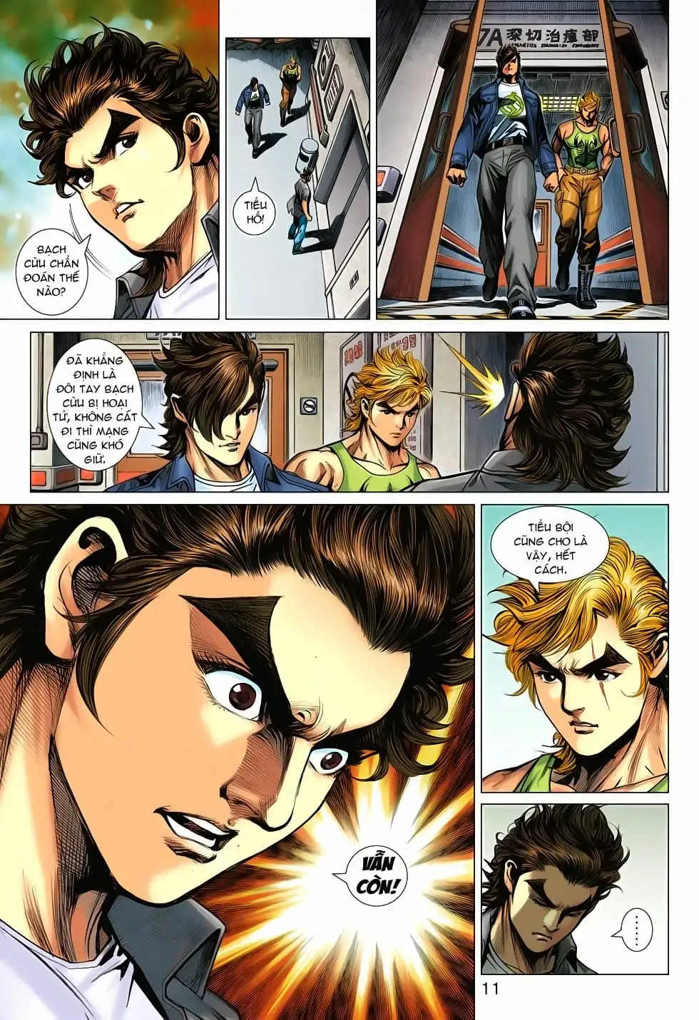 Truyện Tranh Tân Tác Long Hổ Môn trang 4
