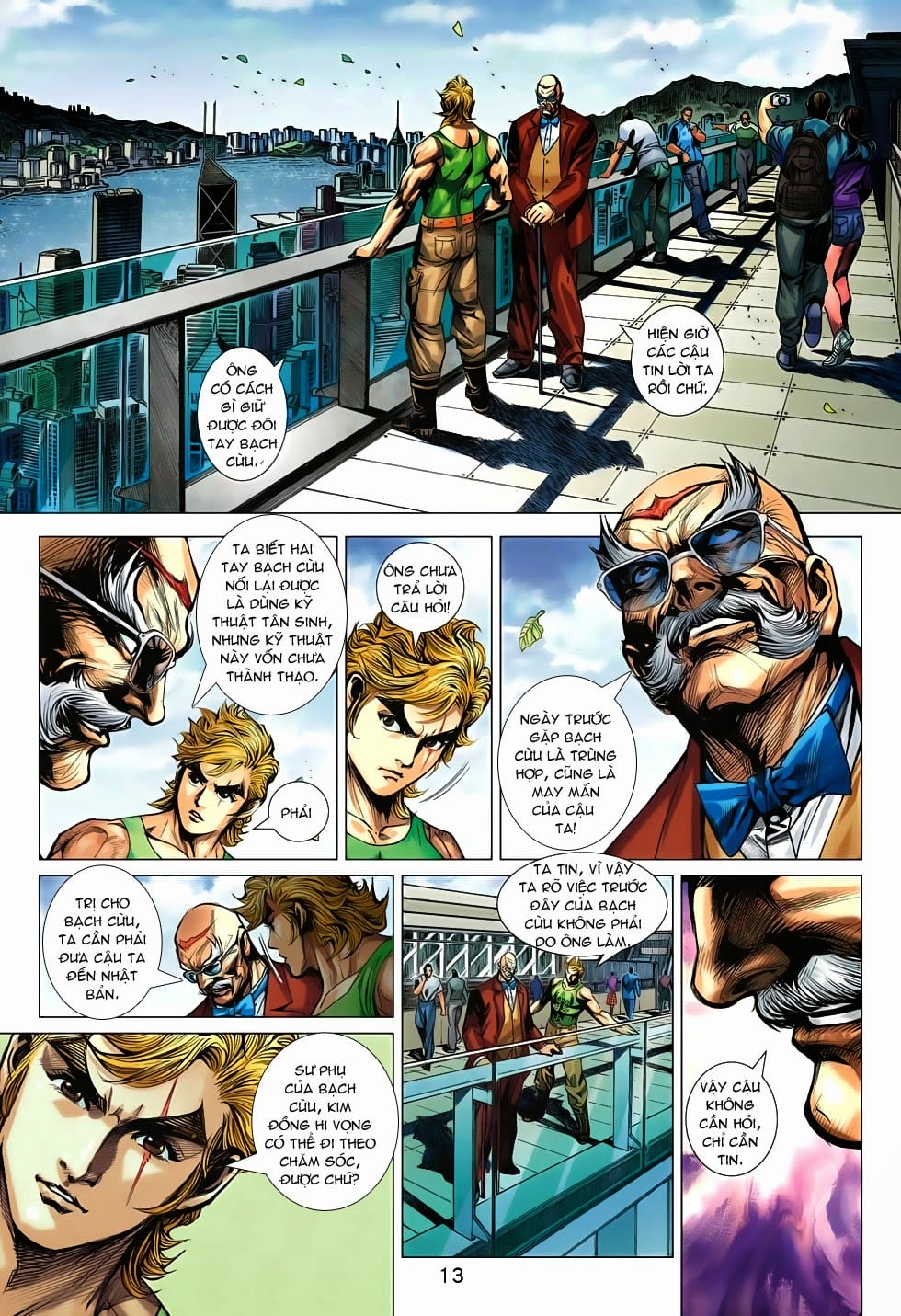 Truyện Tranh Tân Tác Long Hổ Môn trang 4