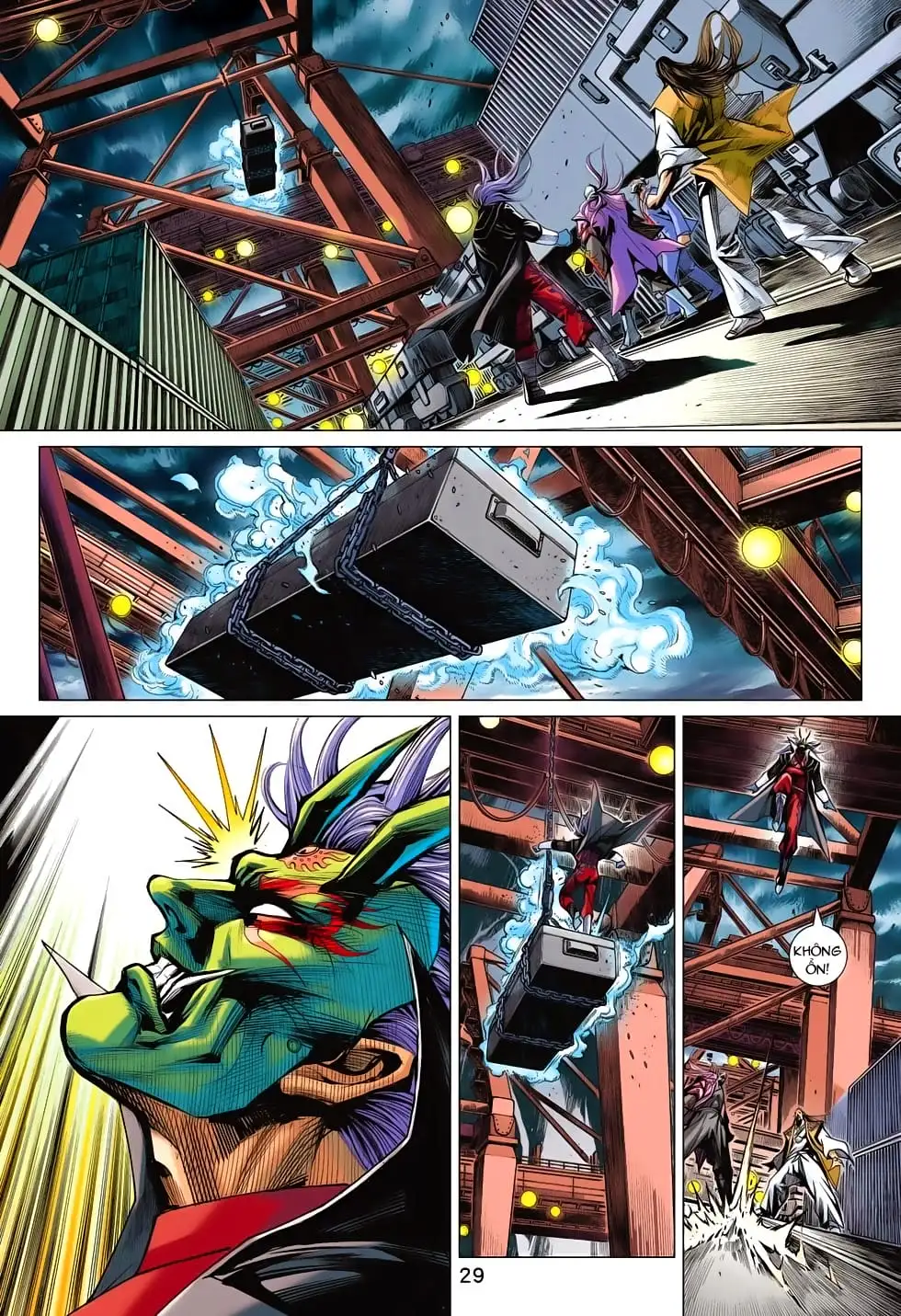 Truyện Tranh Tân Tác Long Hổ Môn trang 4