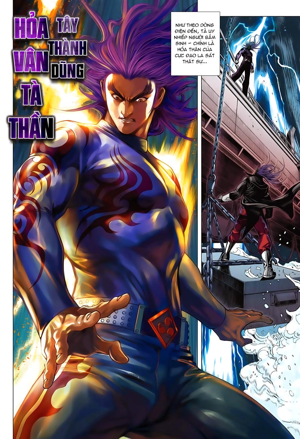 Truyện Tranh Tân Tác Long Hổ Môn trang 4