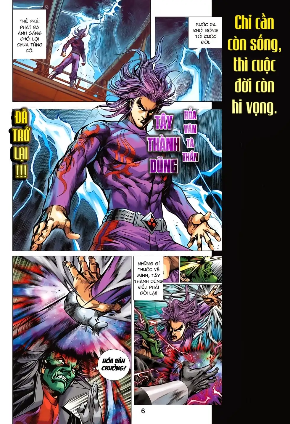 Truyện Tranh Tân Tác Long Hổ Môn trang 4