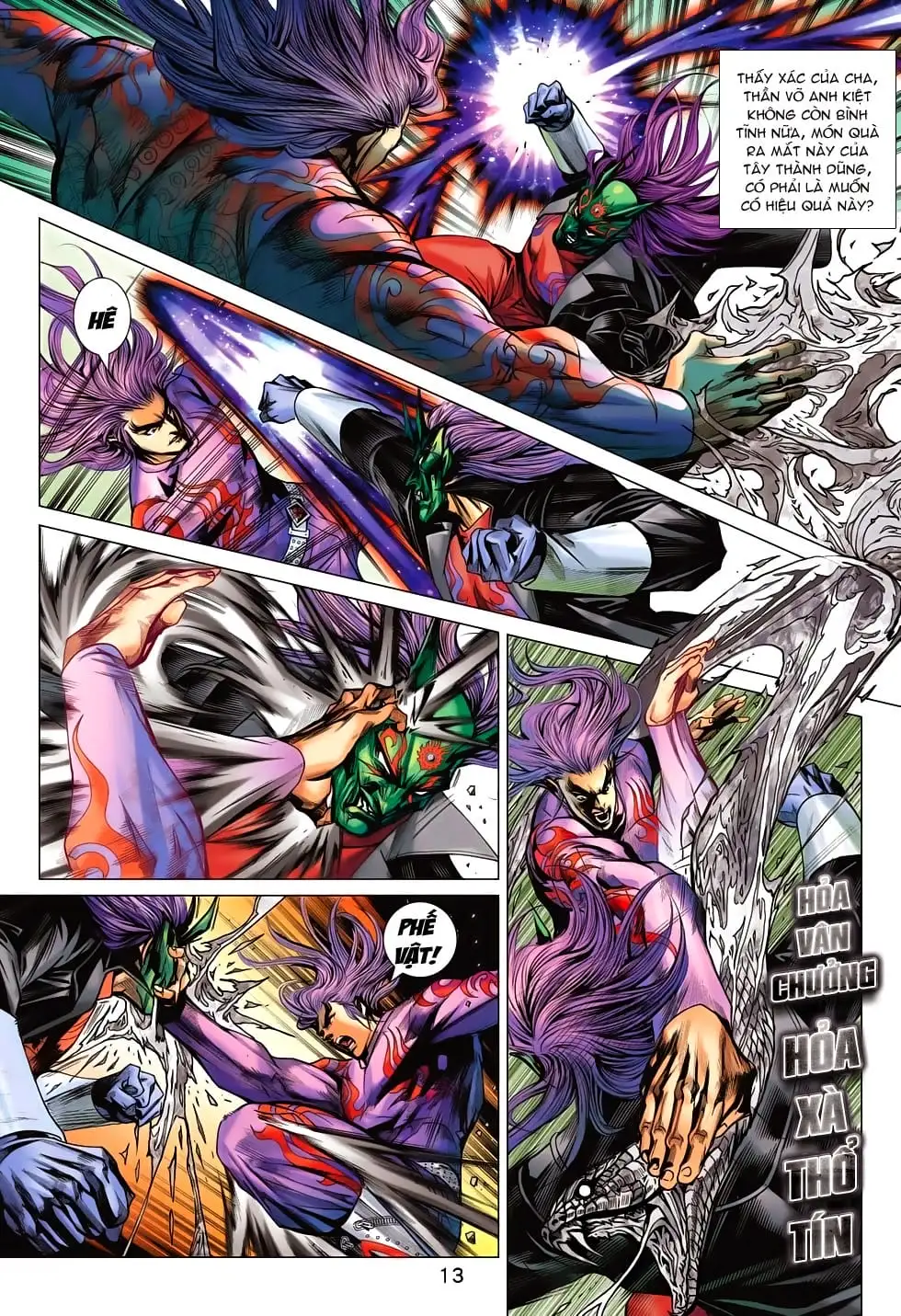 Truyện Tranh Tân Tác Long Hổ Môn trang 4