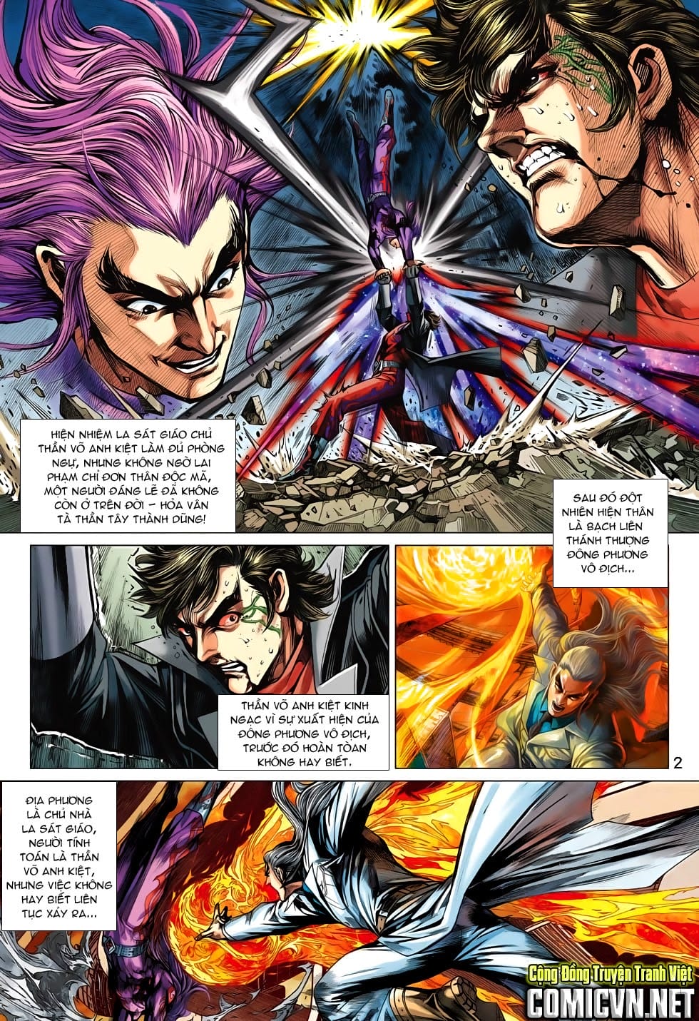 Truyện Tranh Tân Tác Long Hổ Môn trang 4