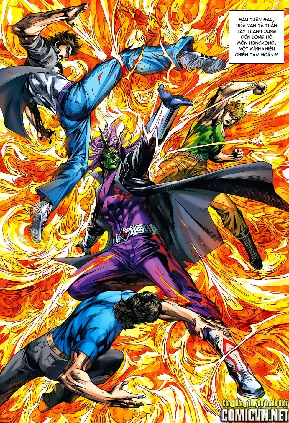 Truyện Tranh Tân Tác Long Hổ Môn trang 4
