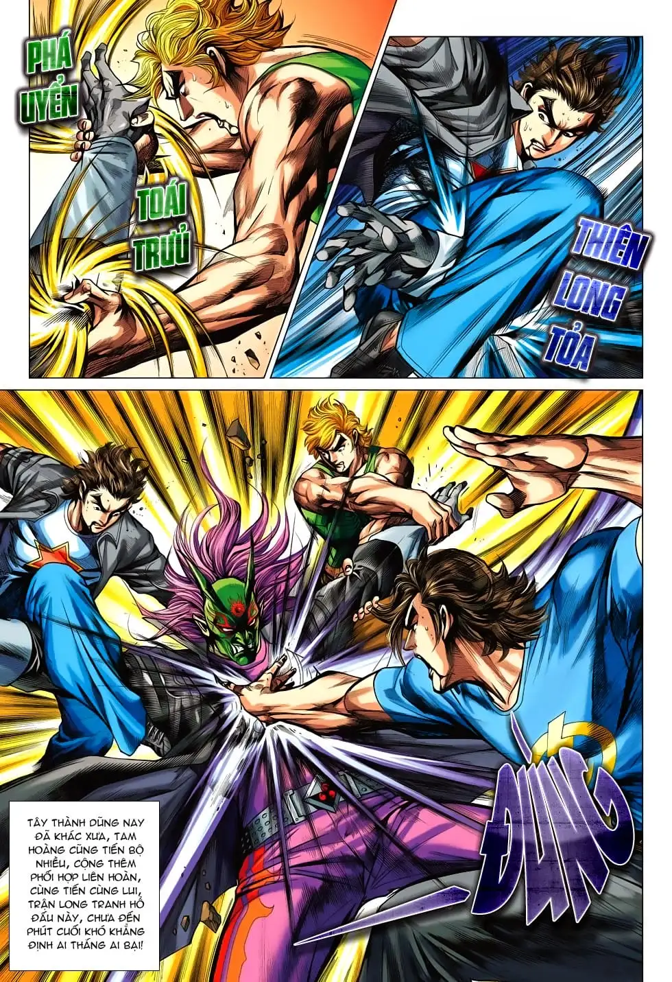 Truyện Tranh Tân Tác Long Hổ Môn trang 4