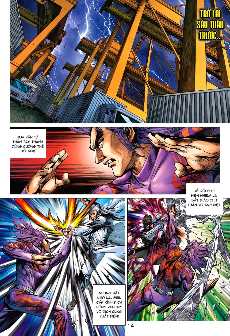 Truyện Tranh Tân Tác Long Hổ Môn trang 4