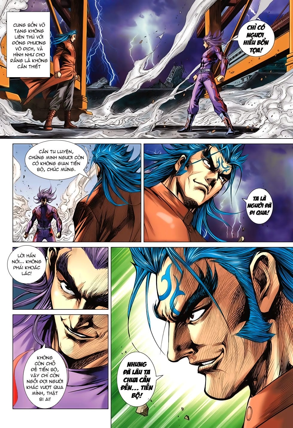 Truyện Tranh Tân Tác Long Hổ Môn trang 4