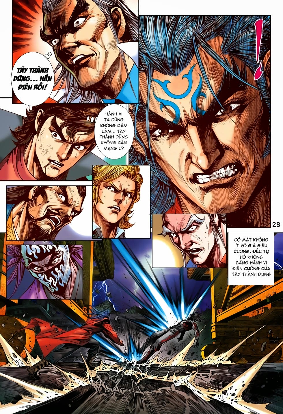 Truyện Tranh Tân Tác Long Hổ Môn trang 4