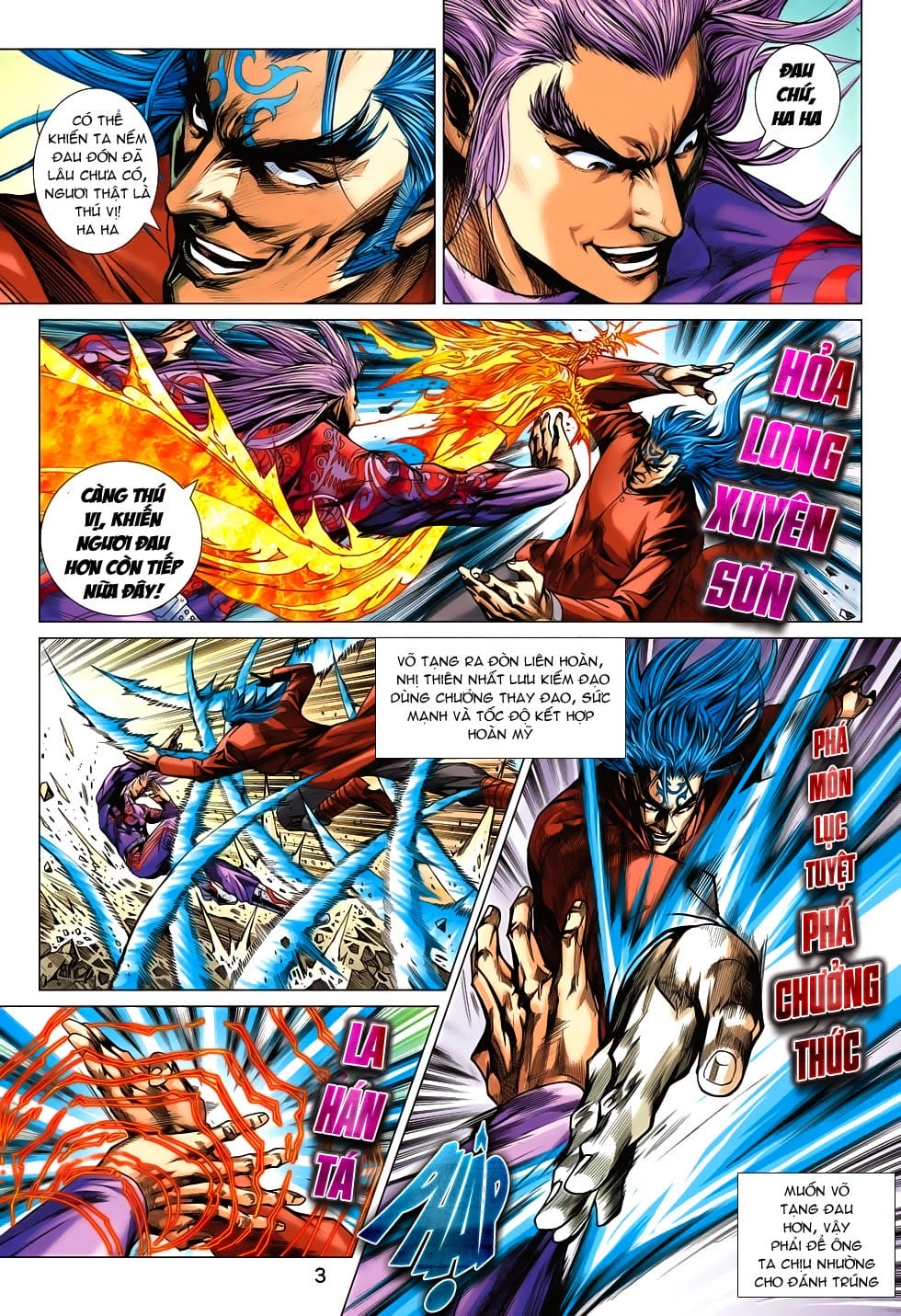 Truyện Tranh Tân Tác Long Hổ Môn trang 4