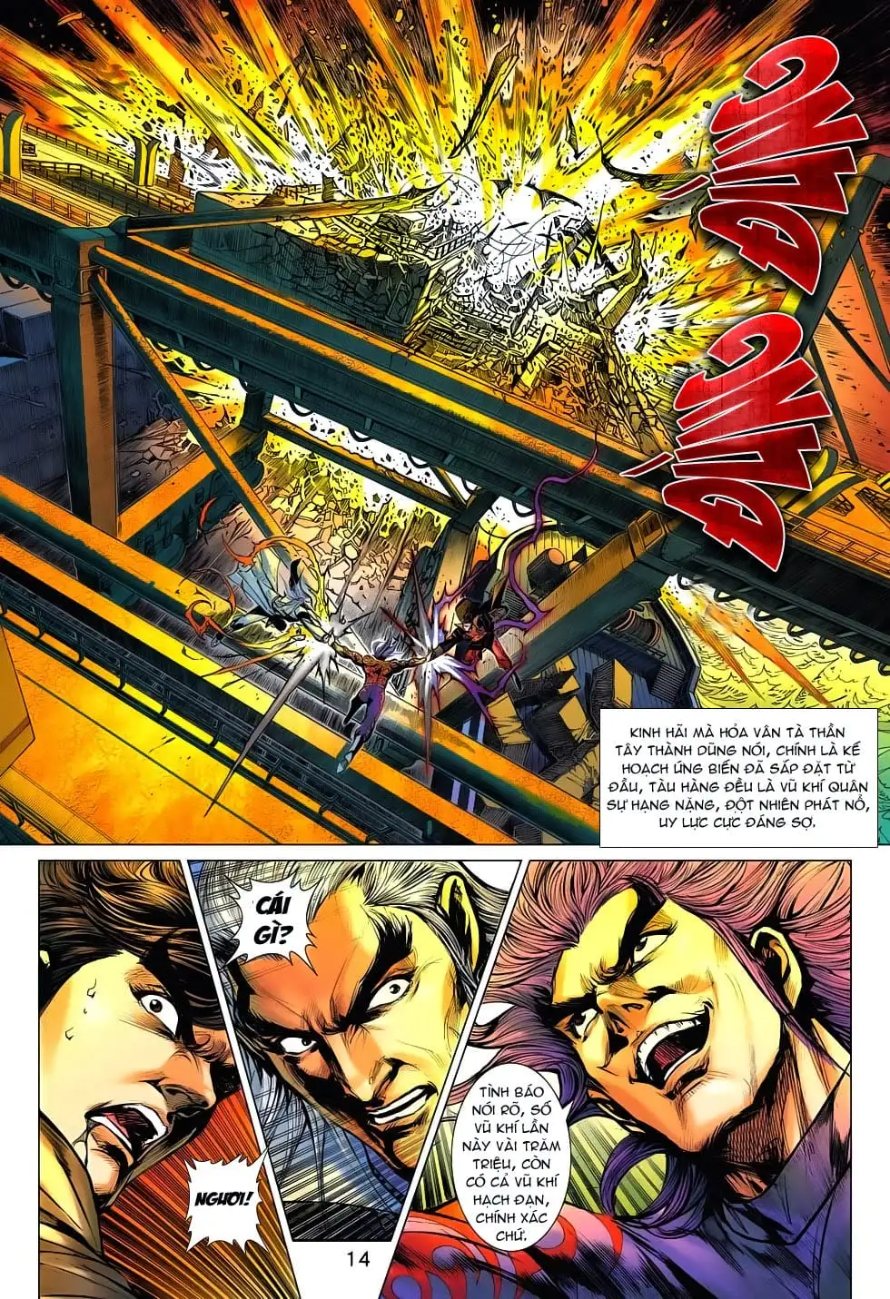 Truyện Tranh Tân Tác Long Hổ Môn trang 4