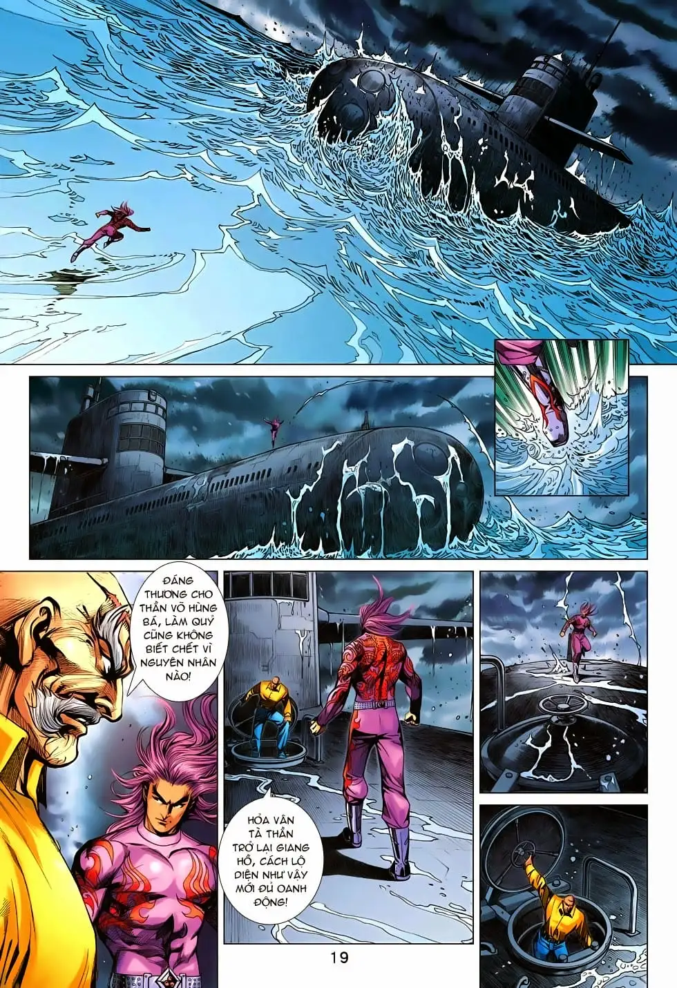 Truyện Tranh Tân Tác Long Hổ Môn trang 4