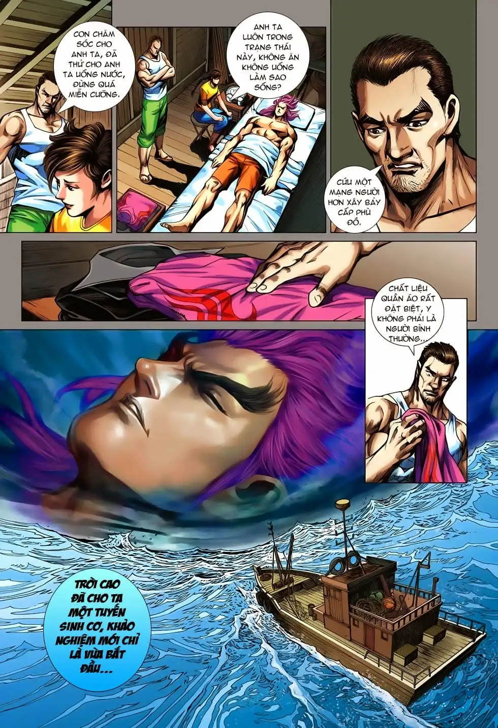 Truyện Tranh Tân Tác Long Hổ Môn trang 4