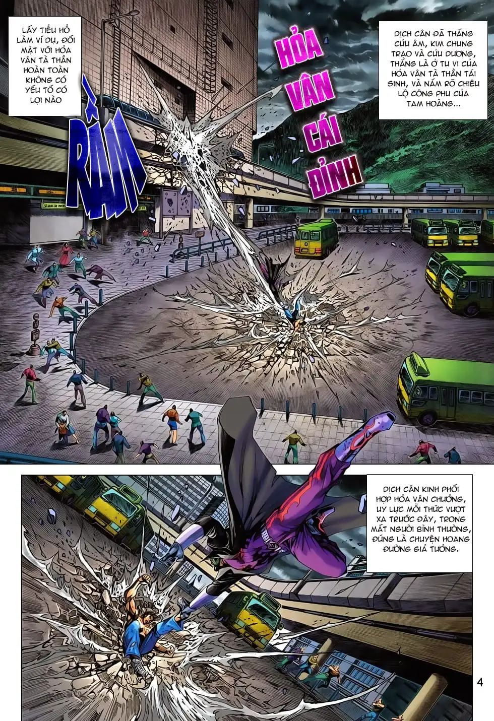 Truyện Tranh Tân Tác Long Hổ Môn trang 4