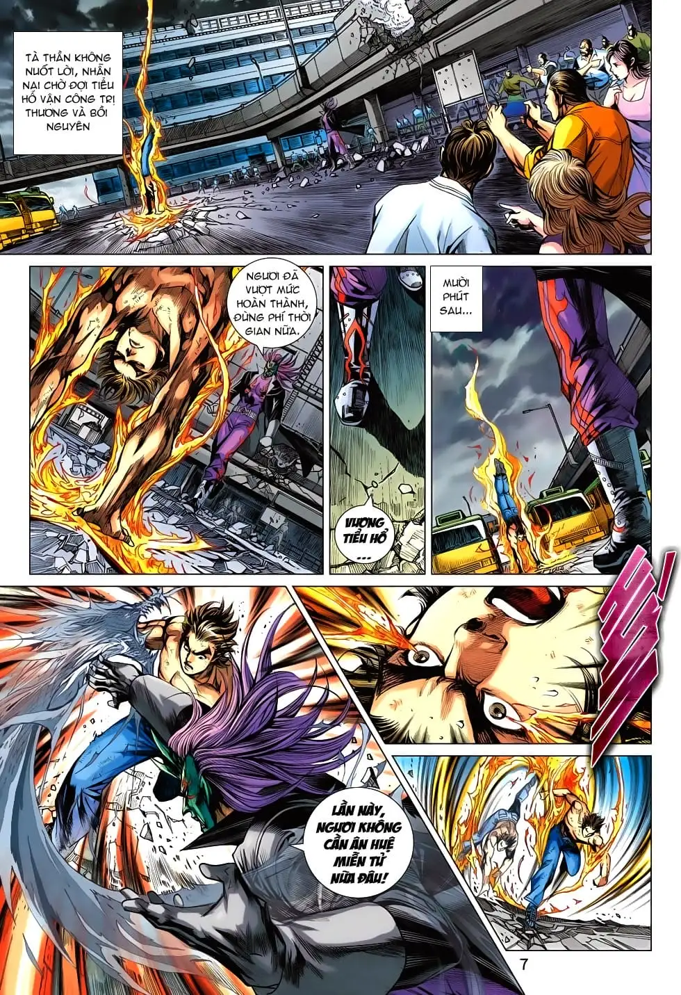 Truyện Tranh Tân Tác Long Hổ Môn trang 4