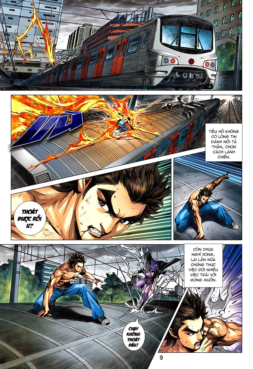 Truyện Tranh Tân Tác Long Hổ Môn trang 4
