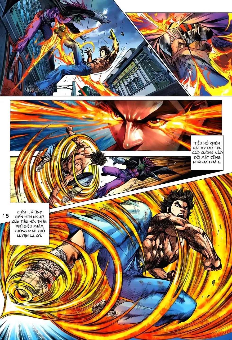 Truyện Tranh Tân Tác Long Hổ Môn trang 4