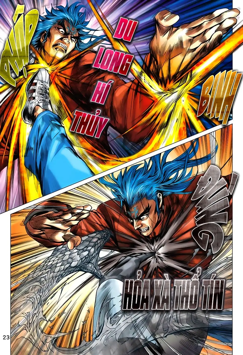 Truyện Tranh Tân Tác Long Hổ Môn trang 4