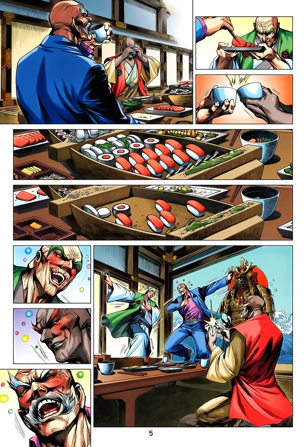 Truyện Tranh Tân Tác Long Hổ Môn trang 4