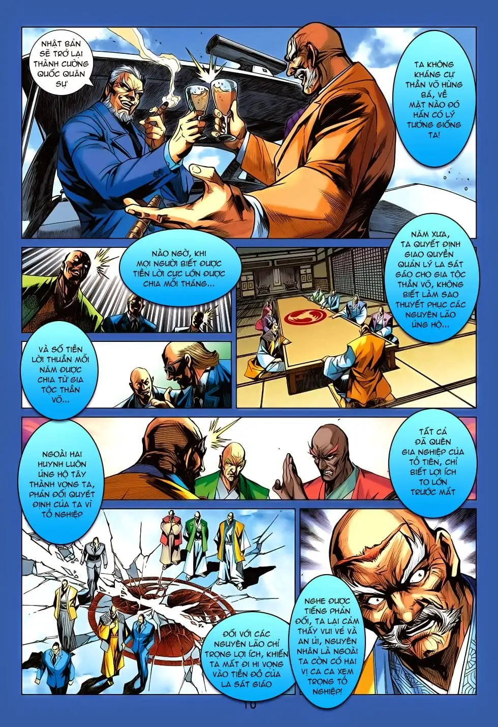 Truyện Tranh Tân Tác Long Hổ Môn trang 4