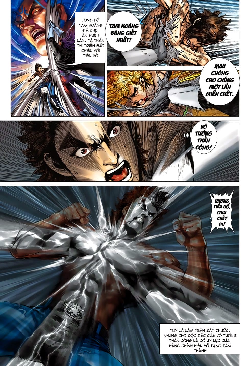 Truyện Tranh Tân Tác Long Hổ Môn trang 4