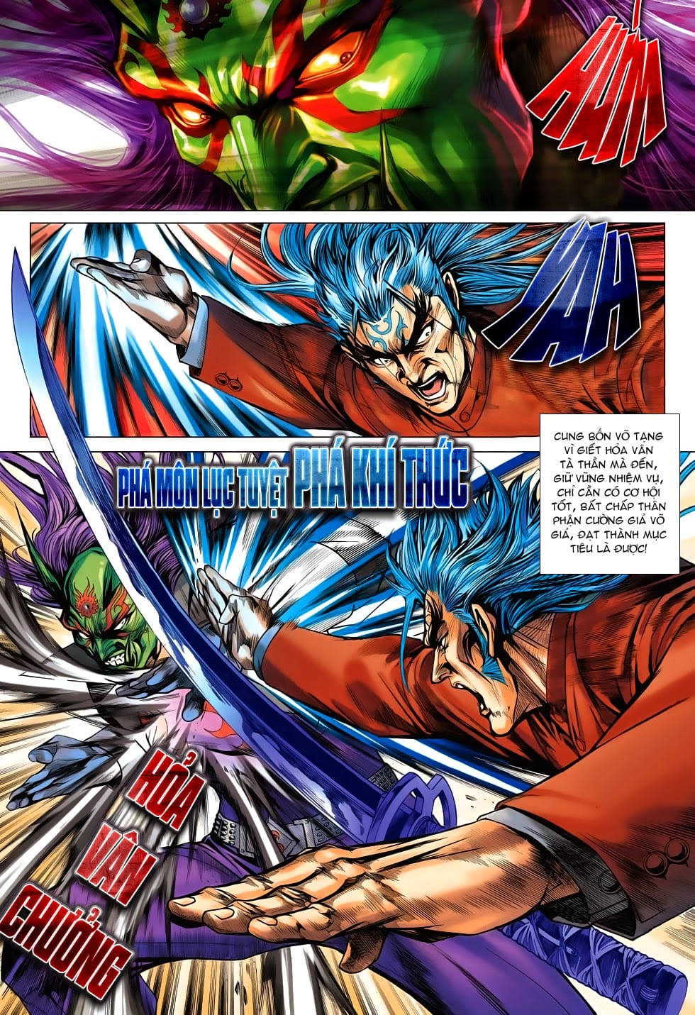 Truyện Tranh Tân Tác Long Hổ Môn trang 4