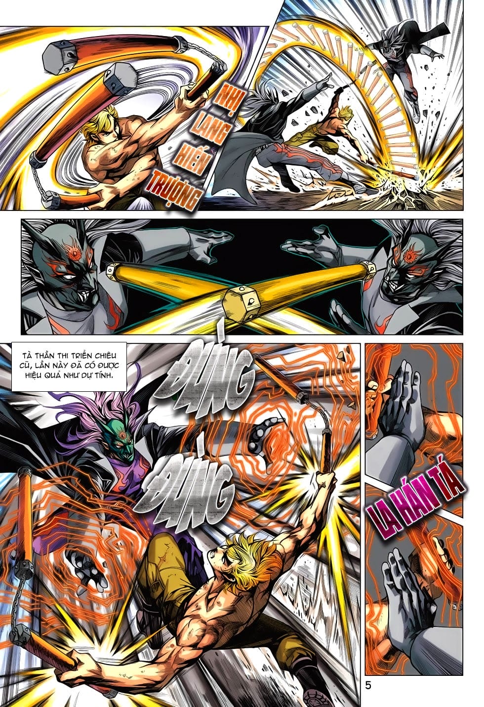 Truyện Tranh Tân Tác Long Hổ Môn trang 4