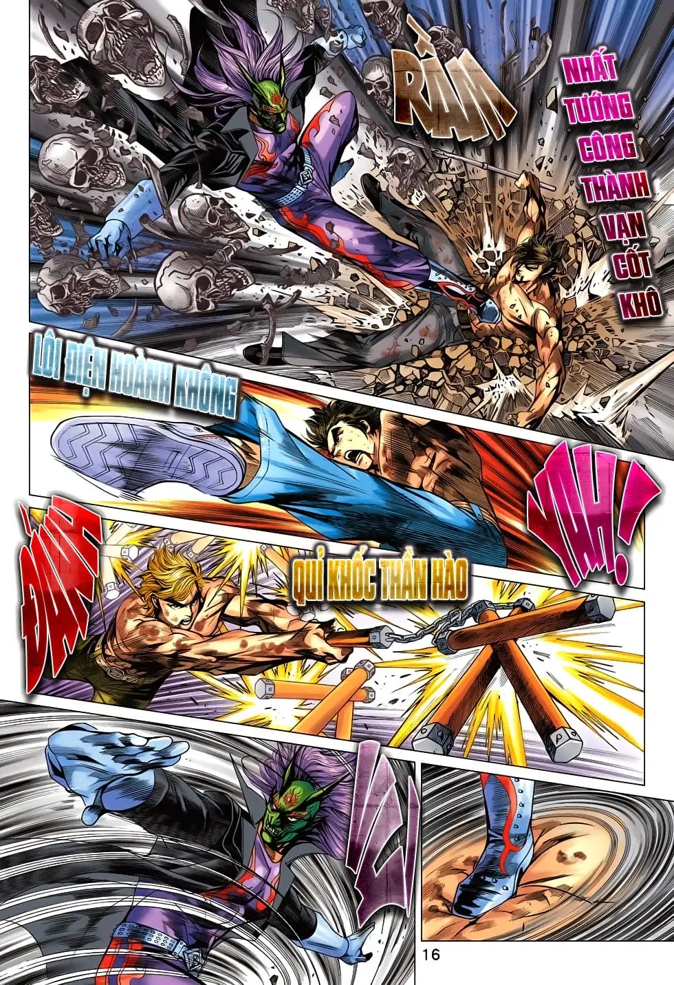 Truyện Tranh Tân Tác Long Hổ Môn trang 4