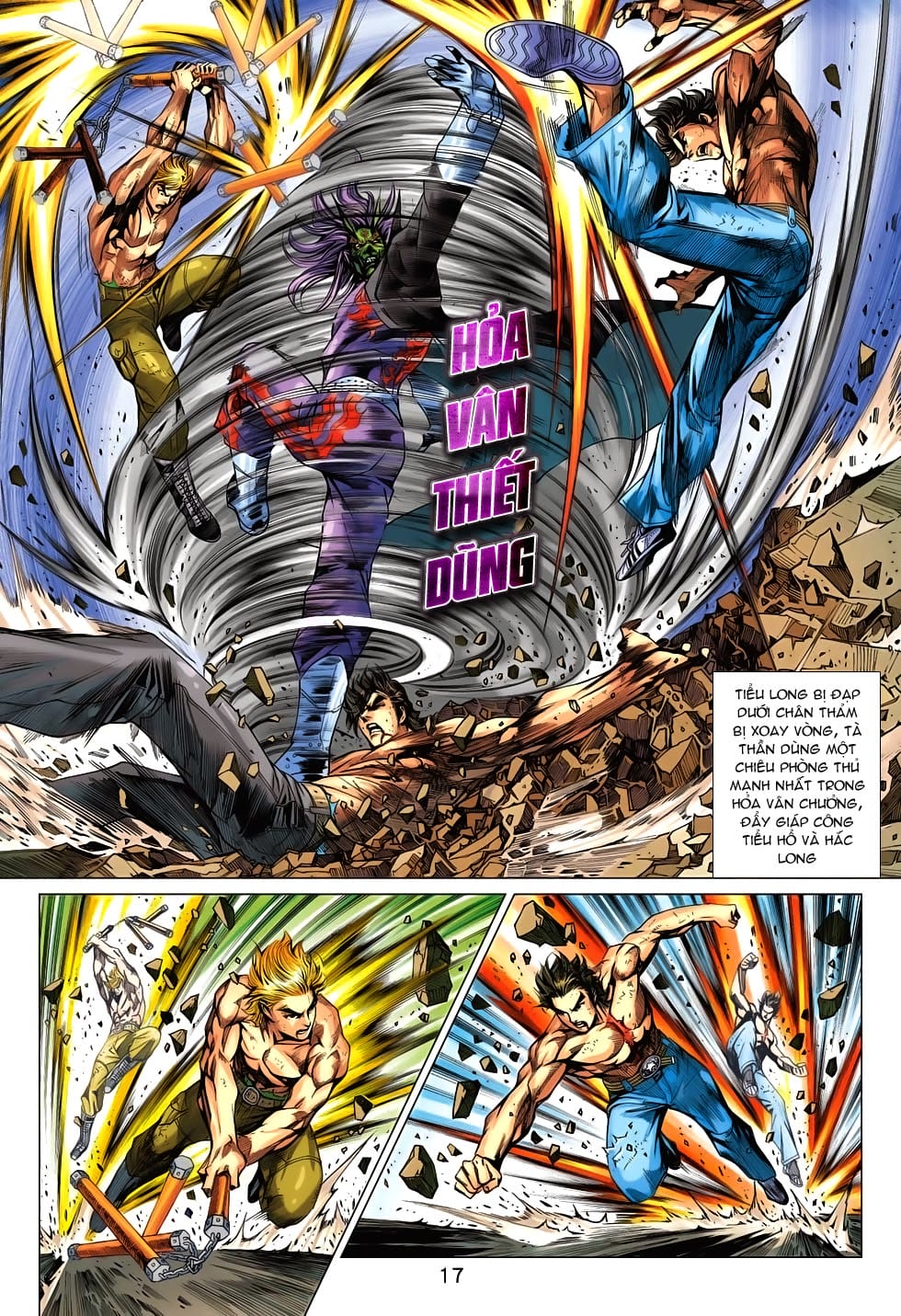 Truyện Tranh Tân Tác Long Hổ Môn trang 4