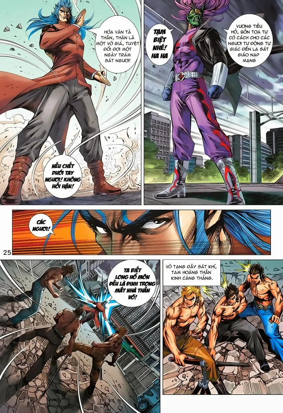 Truyện Tranh Tân Tác Long Hổ Môn trang 4