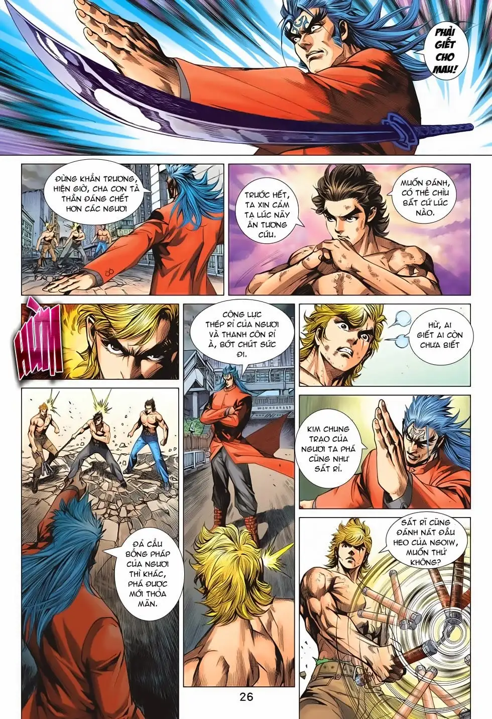 Truyện Tranh Tân Tác Long Hổ Môn trang 4