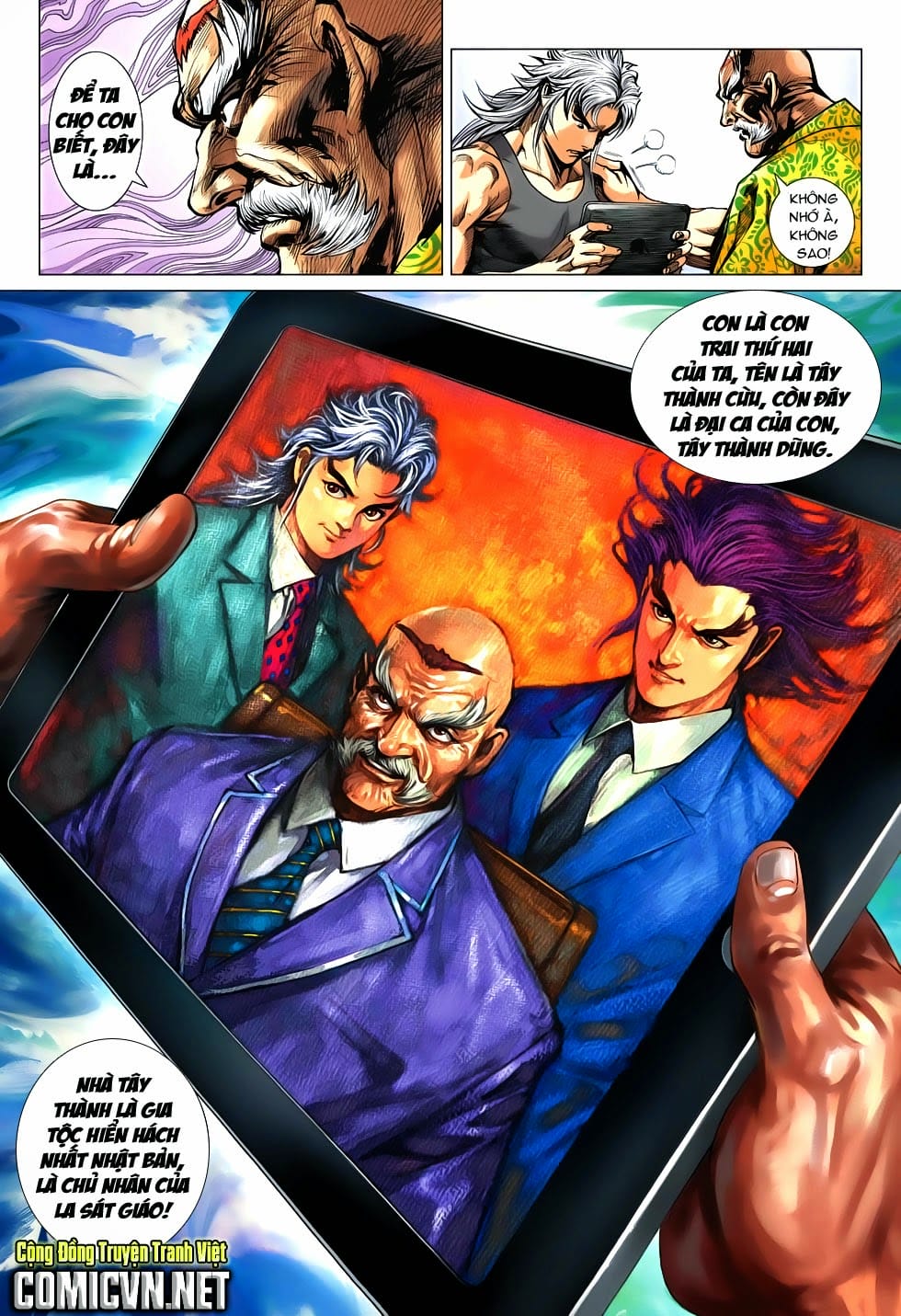 Truyện Tranh Tân Tác Long Hổ Môn trang 4