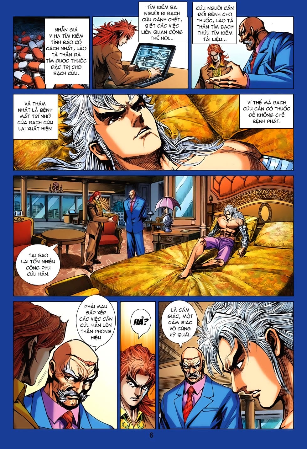 Truyện Tranh Tân Tác Long Hổ Môn trang 4