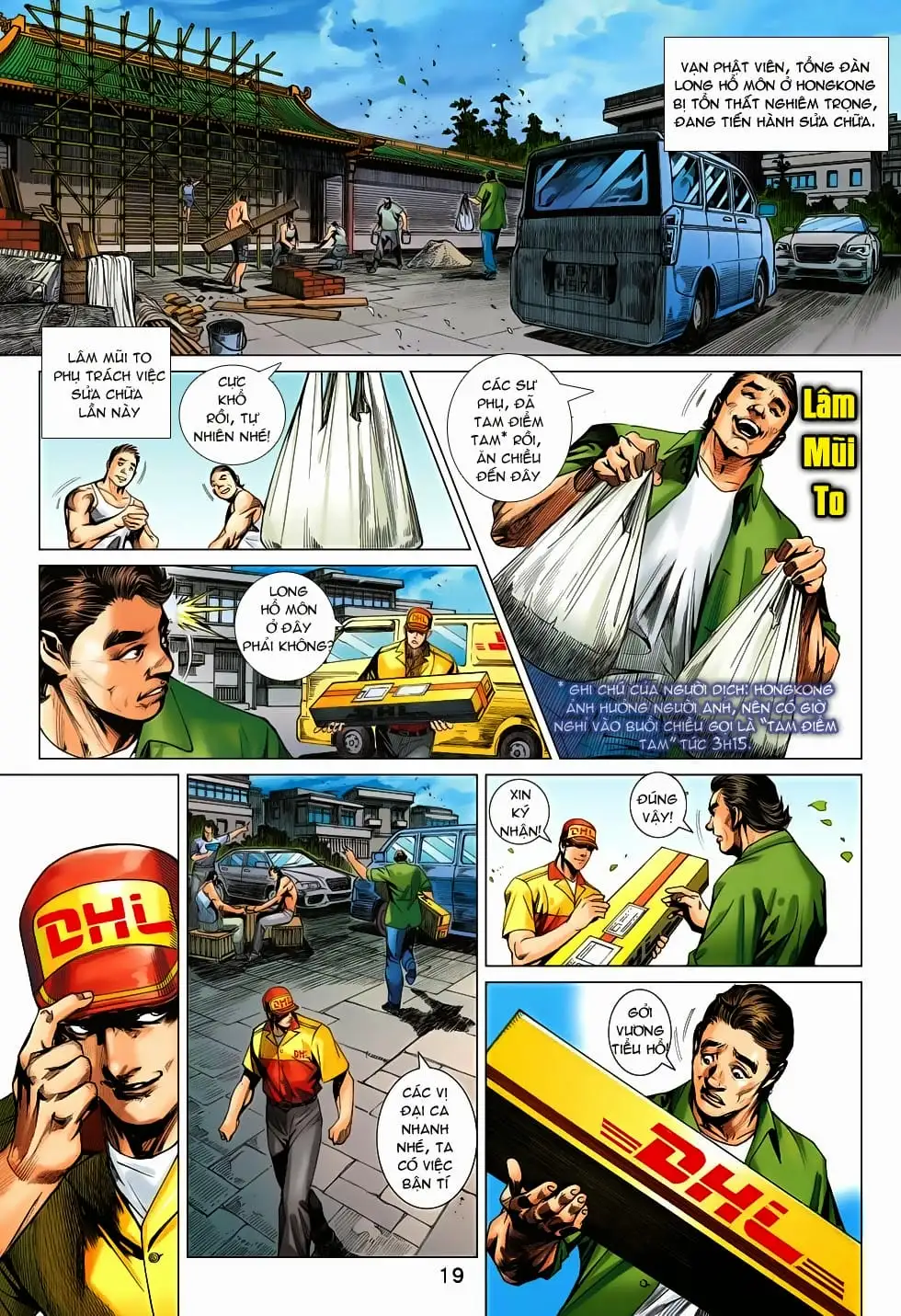 Truyện Tranh Tân Tác Long Hổ Môn trang 4