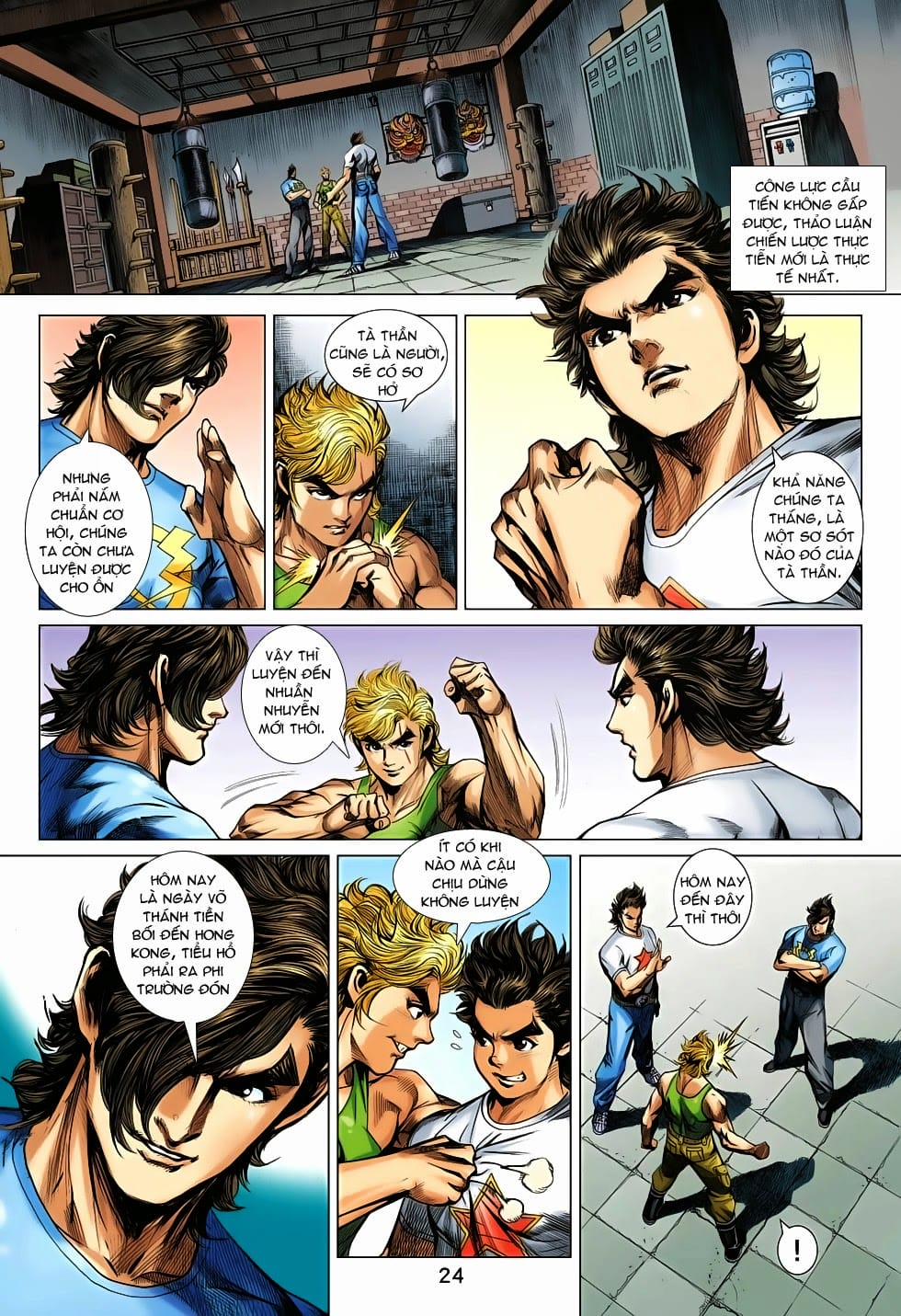 Truyện Tranh Tân Tác Long Hổ Môn trang 4