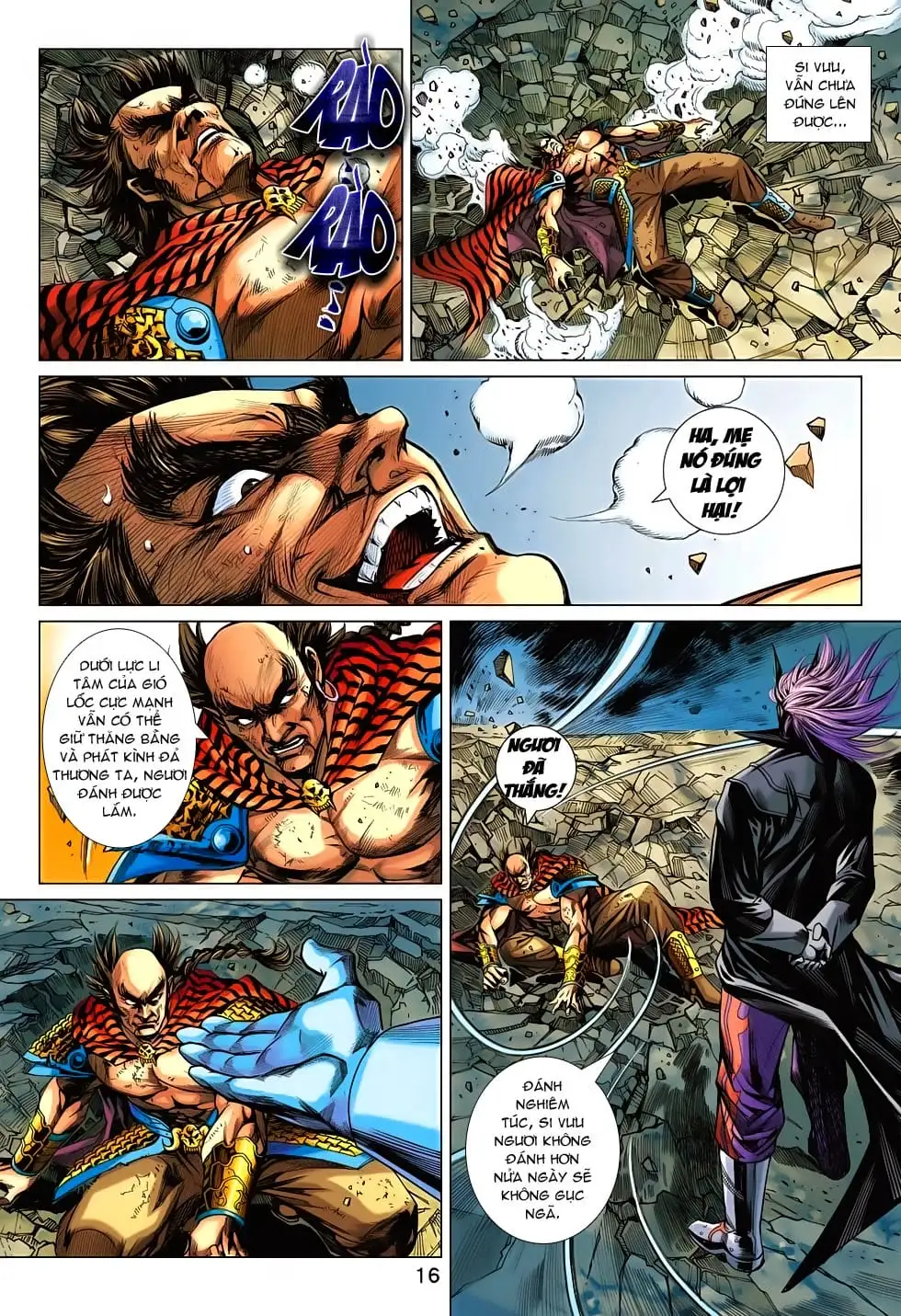 Truyện Tranh Tân Tác Long Hổ Môn trang 4