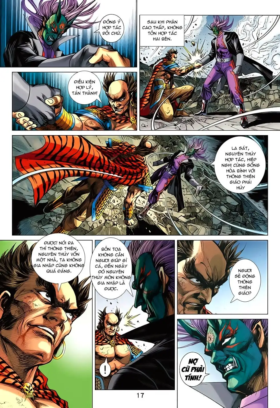 Truyện Tranh Tân Tác Long Hổ Môn trang 4