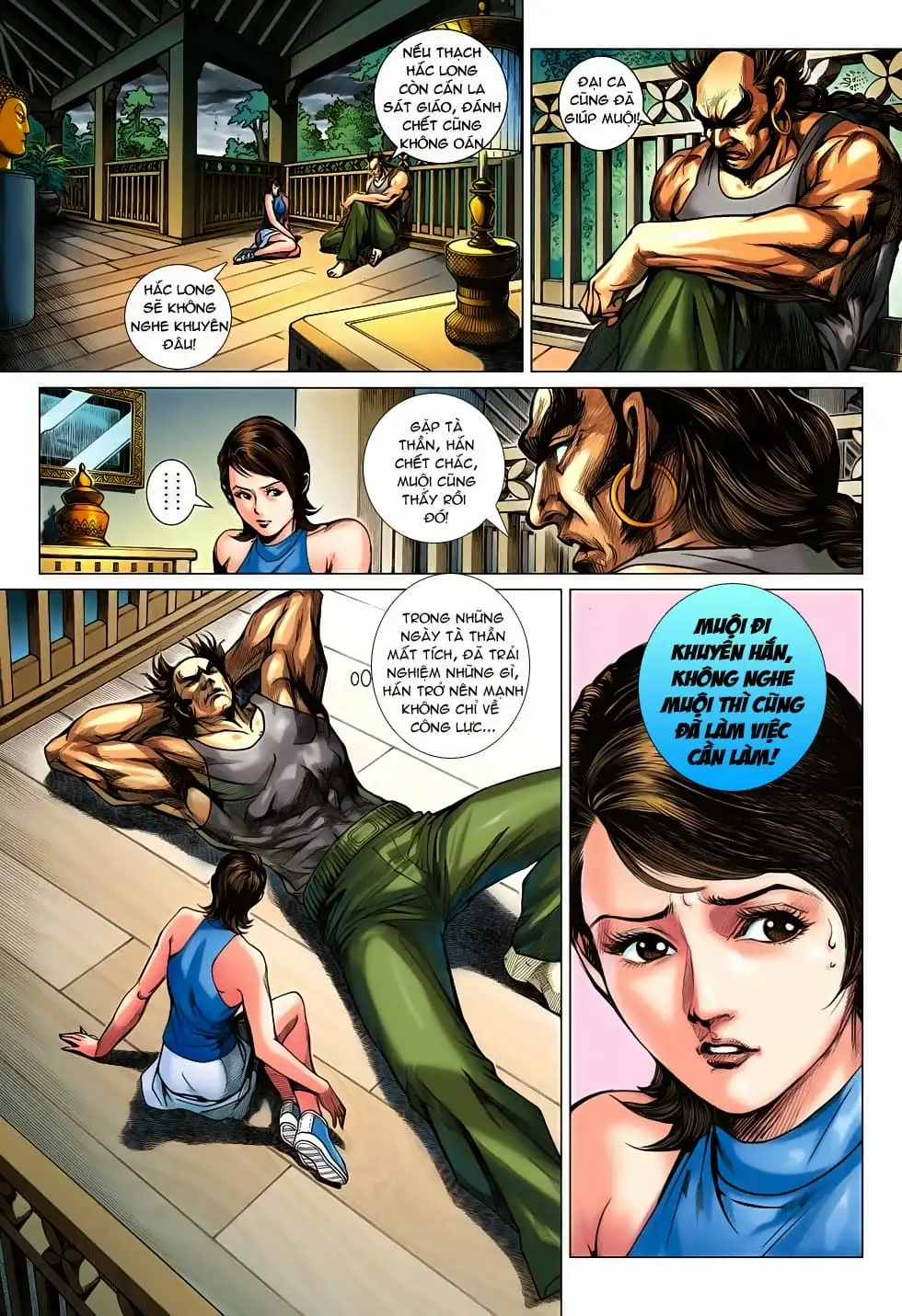 Truyện Tranh Tân Tác Long Hổ Môn trang 4