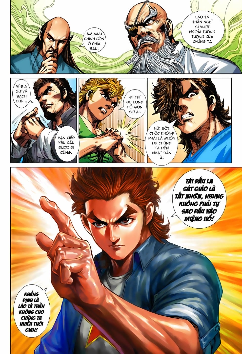 Truyện Tranh Tân Tác Long Hổ Môn trang 4