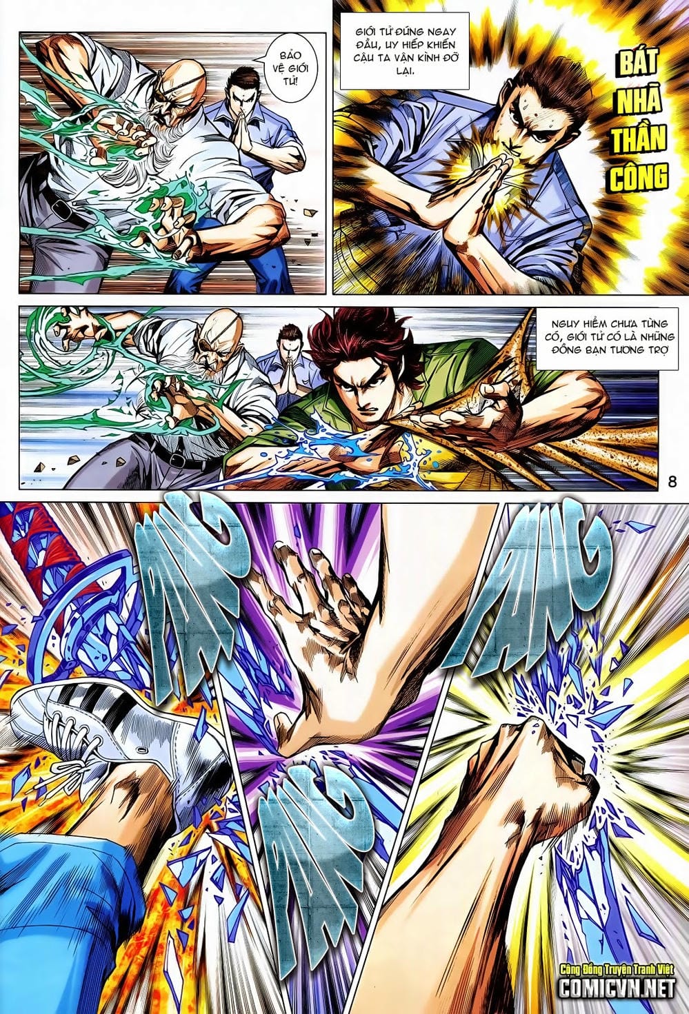 Truyện Tranh Tân Tác Long Hổ Môn trang 4