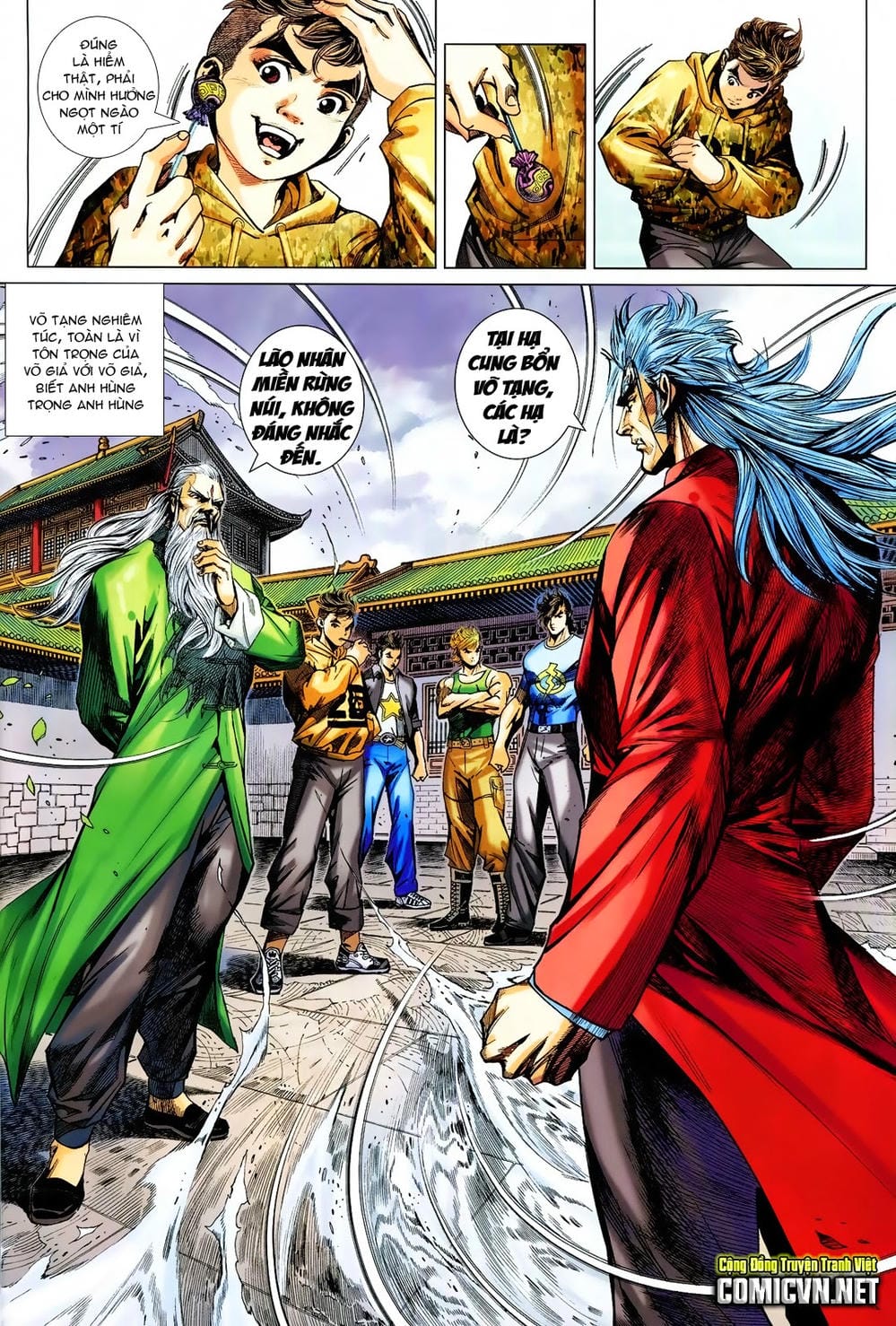 Truyện Tranh Tân Tác Long Hổ Môn trang 4