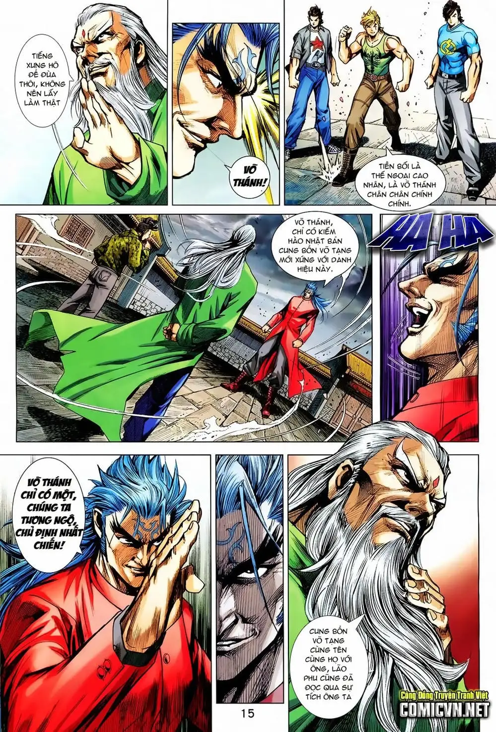 Truyện Tranh Tân Tác Long Hổ Môn trang 4