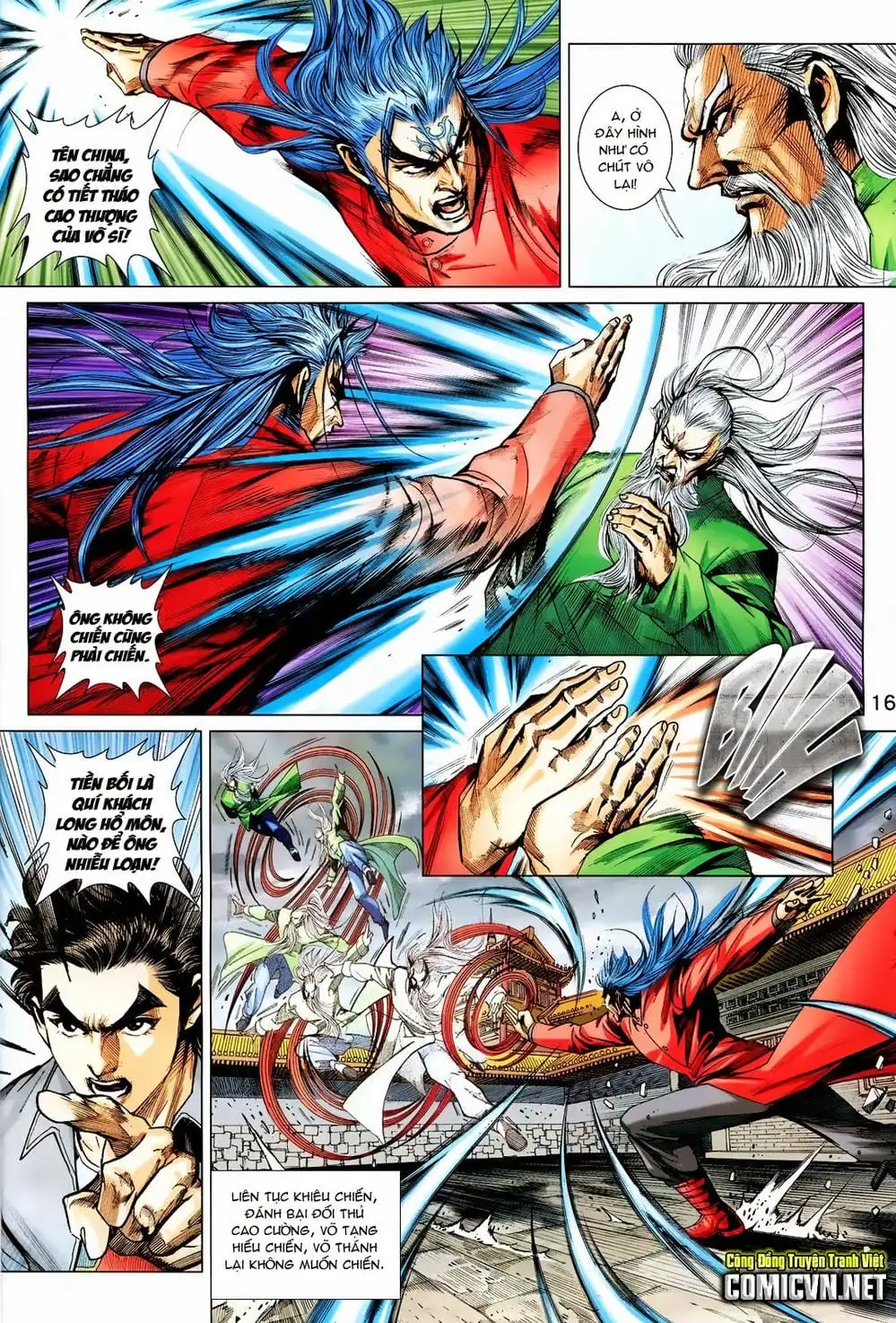 Truyện Tranh Tân Tác Long Hổ Môn trang 4