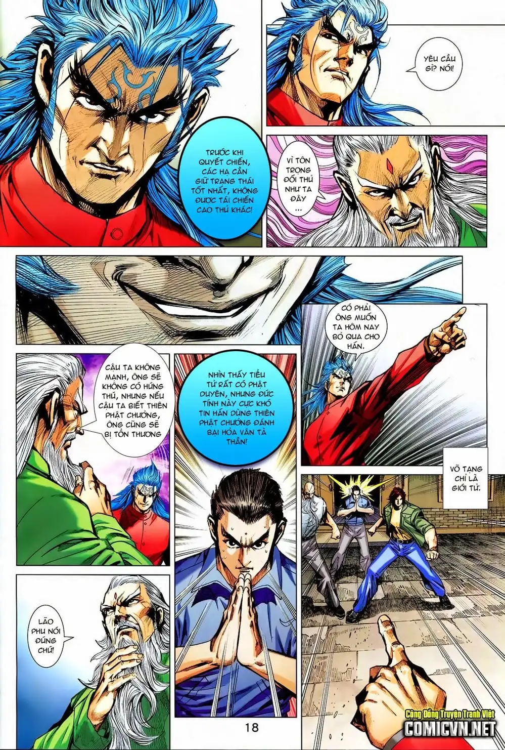 Truyện Tranh Tân Tác Long Hổ Môn trang 4