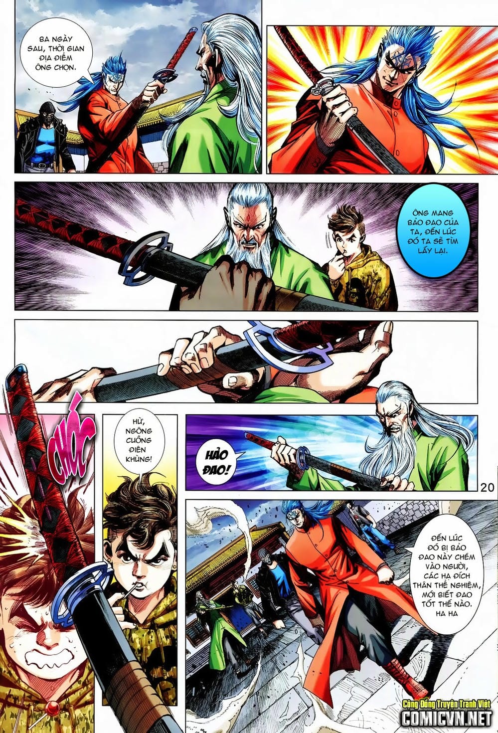 Truyện Tranh Tân Tác Long Hổ Môn trang 4