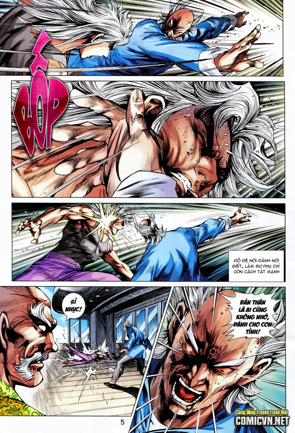 Truyện Tranh Tân Tác Long Hổ Môn trang 4