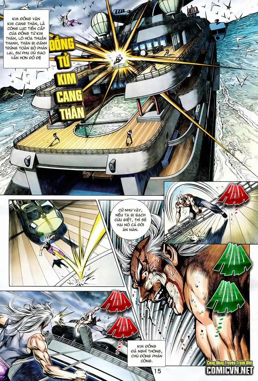 Truyện Tranh Tân Tác Long Hổ Môn trang 4