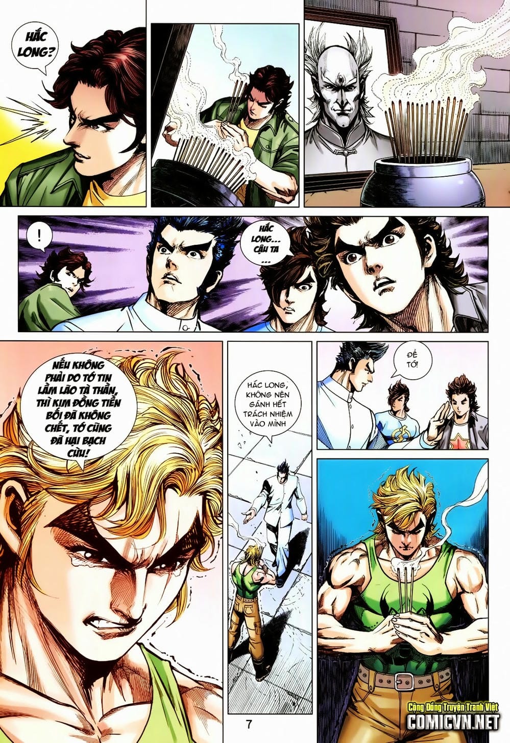 Truyện Tranh Tân Tác Long Hổ Môn trang 4
