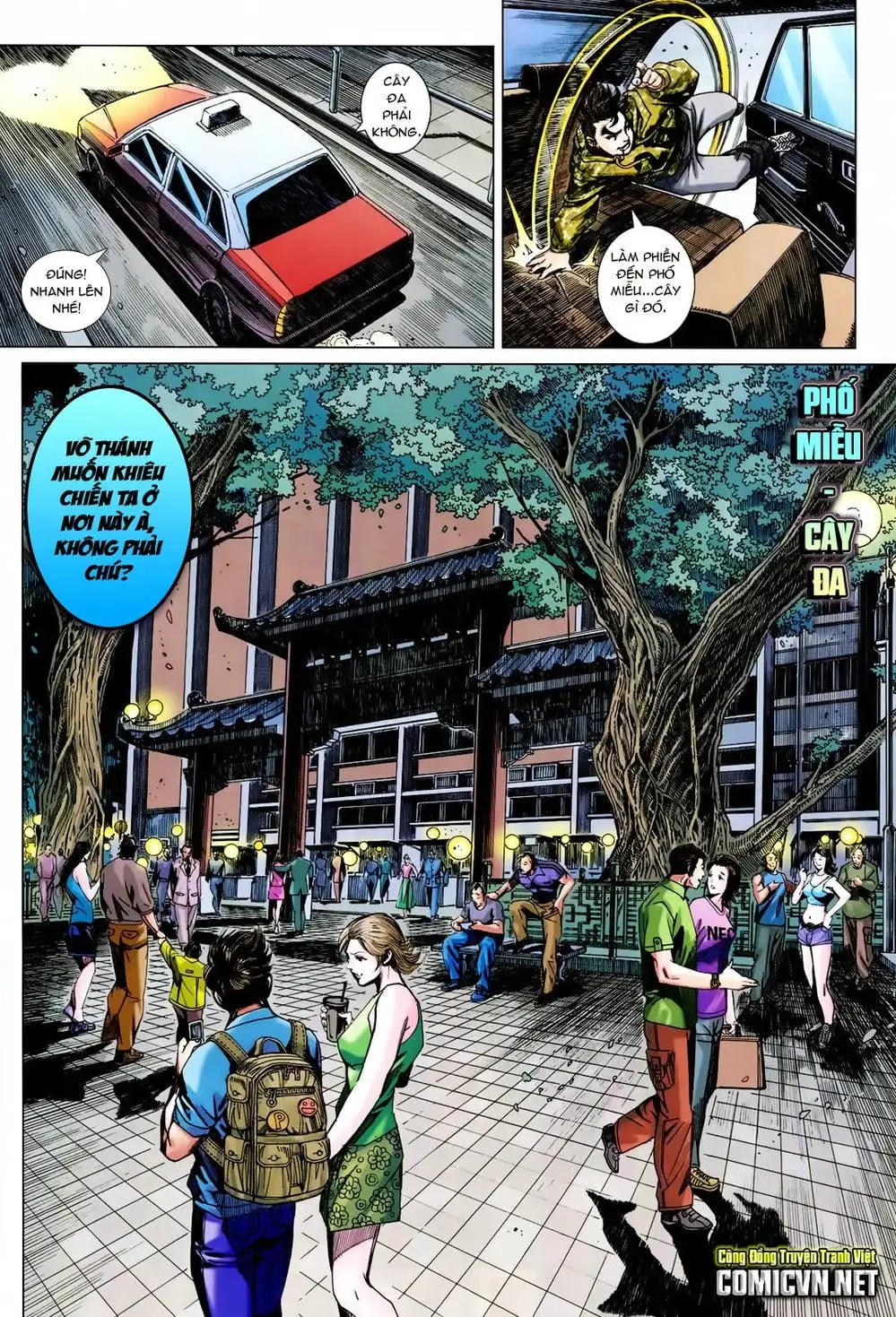 Truyện Tranh Tân Tác Long Hổ Môn trang 4